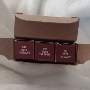 Mac cosmetics powder kiss velvet blur slim stick lipstick brand new 3 pack